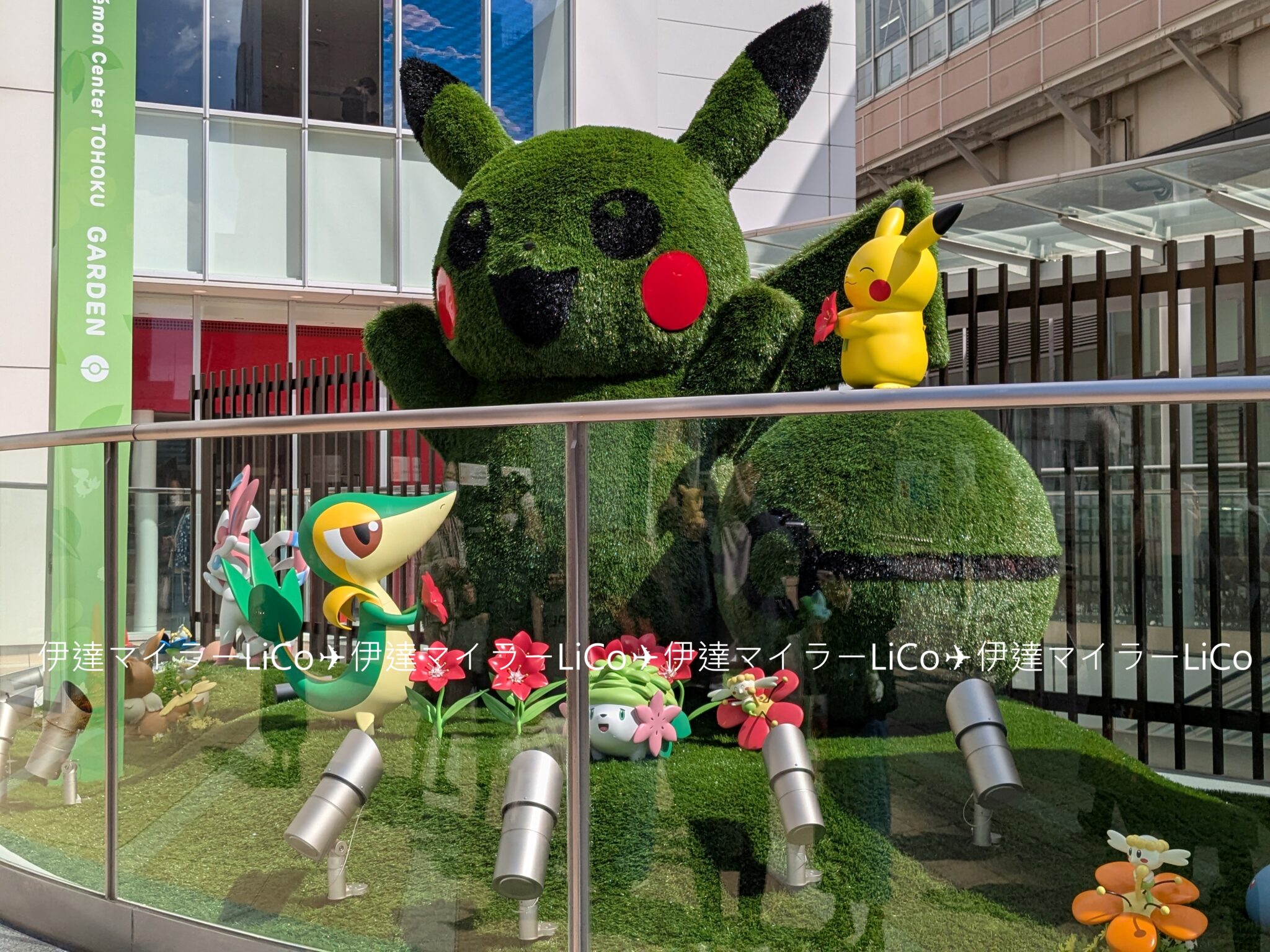 ポケモンセンタートウホク 3/14リニューアルオープン 東北地方のお祭りピカチュウが勢ぞろい | 仙台発 伊達マイラー LiCo(りこ)